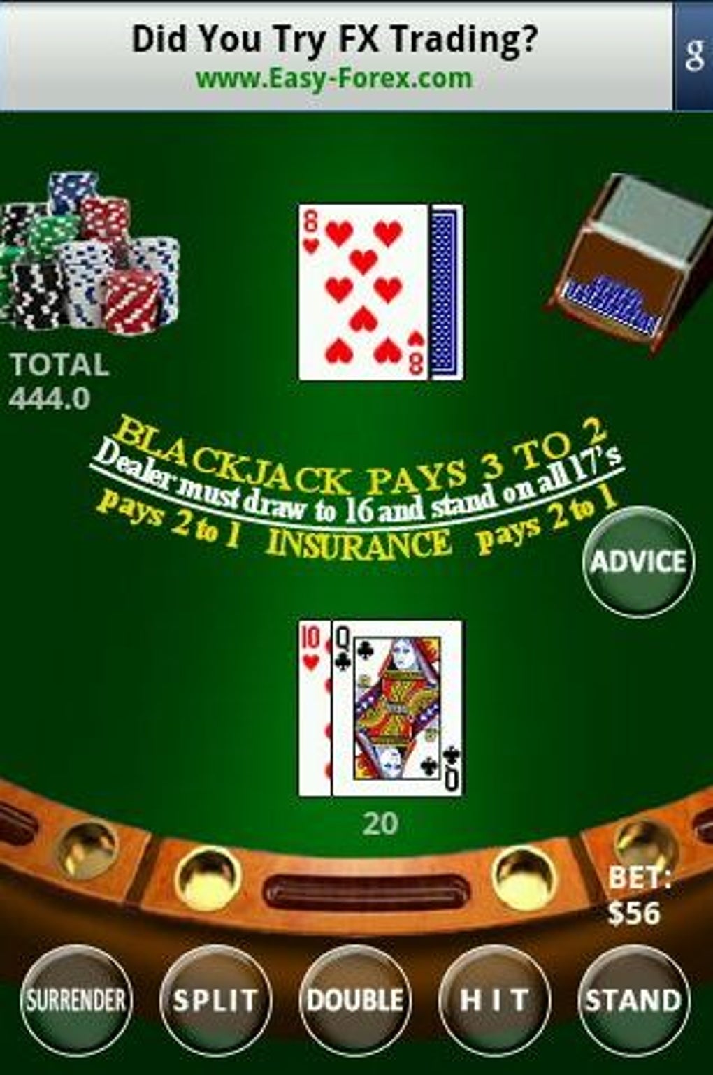 Yapay zeka destekli blackjack masası
